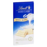 Lindt - Swiss Classic White Chocolate Bar