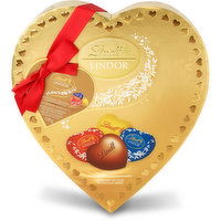 Lindt - Lindor Heart Box Assorted Chocolates, 108 Gram