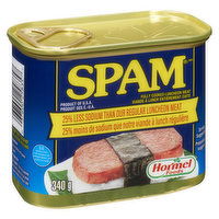 SPAM - Luncheon Meat 25% Less Sodium, 340 Gram