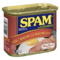 SPAM - with Real Hormel Bacon, 340 Gram