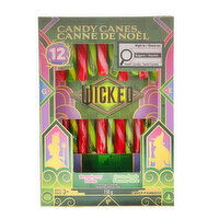 Disney - Wicked Candy Canes - Strawberry/Green Apple, 12 Pack, 150 Gram