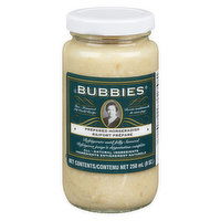 Bubbies - Horseradish, 250 Gram