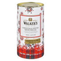 Walkers - Christmas Spiced Shortbread, 200 Gram