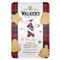 Walkers - Shortbread Santa Tin, 250 Gram