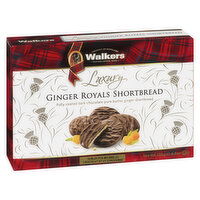 Walkers - Luxury Ginger Royals Shortbread, 150 Gram