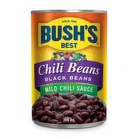 Bush Beans - Chili Beans, Black Beans in Mild Chili Sauce