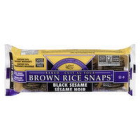 Edward & Son - Brown Rice Snaps Black Sesame, 100 Gram