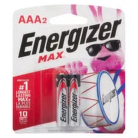 Energizer - Batteries - AAA2 Max Powerseal, 2 Each