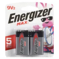 Energizer - Max Batteries - 9V 522BP2