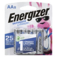 Energizer - Ultimate Lithium AA8, 8 Each