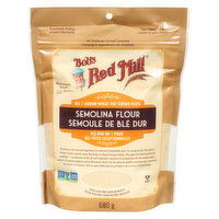 Bob's Red Mill - Semolina Flour, 680 Gram