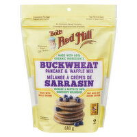 Bob's Red Mill - Pancake & Waffle Mix - Buckwheat, 680 Gram