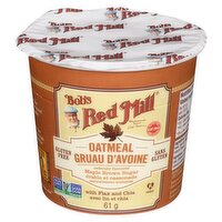 Bob's Red Mill - Oatmeal Cup Maple Brown Sugar GF, 61 Gram