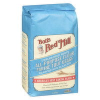 Bob's Red Mill - Bobs Red Mill A/P White Flour Unblch, 2.27 Kilogram