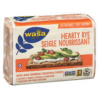 Wasa - Whole Grain Crispbread, Hearty Rye, 275 Gram