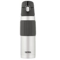 Thermos - Stainless Steel Black Water Bottle, 530 Millilitre