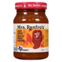 Mrs. Renfro's - Salsa Scary Hot Ghost Pepper, 473 Millilitre