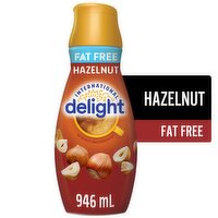 International Delight - Fat-Free Hazelnut Coffee Creamer, 946 Millilitre