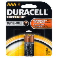 Duracell - AAA Batteries, 2 Each