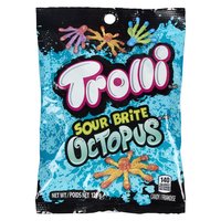 Trolli - Sour Brite - Octopus, 120 Gram