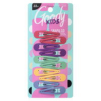 Goody - Contour Snap Clips, Assorted Colours, 22 Each