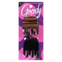 Goody - Large Half Claw Clips - 2 Pack, 2 Each