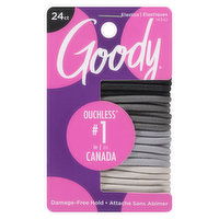 Goody - Ouchless Elastics, 24 Each