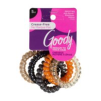Goody - Basic Coloured Coil Elastics, 5 Each