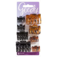 Goody - Sharon Claw Clips, 8 Each