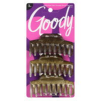 Goody - Half Moon Spiral Claw Clip, 3 Each