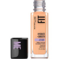MAYBELLINE - Fit Me Hydrate + Smooth Buff Beige Foundation, 1 Each