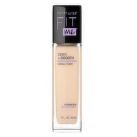 MAYBELLINE - Fit Me Dewy & Smooth Foundation - Porcelain, 30 Millilitre