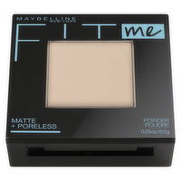 MAYBELLINE - Fit Me! Matte+Poreless Pressed Powder - Porcelain, 8 Gram