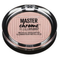 MAYBELLINE - New York Facestudio Master Chrome Metallic Highlighter - Molten Rose Gold 050, 6.7 Gram