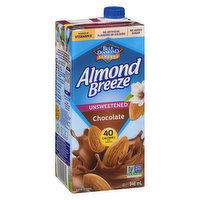 Blue Diamond - Almond Breeze  - Unsweetened Chocolate w/ Vitamins