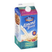 Blue Diamond - Almond Breeze Original Unsweetened, 1.89 Litre