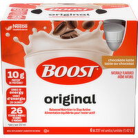 Boost - Nutritional Supplement Original - Chocolate Latte, 6 Each