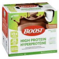 Boost - High Protein Meal Replacement Drink - Chocolate, 6 Each