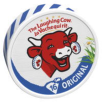 The Laughing Cow - Spreadable Cheese Wedges - Original, 16 Each