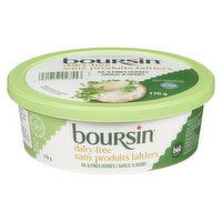 Boursin - Dairy Free Soft Cheese, Garlic Herb, 170 Gram