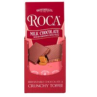 Brown & Haley - Roca Milk Chocolate Bar, 100 Gram