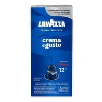 Lavazza - Coffee Pods, Medium Roast Crema e Gusto, 12 Each