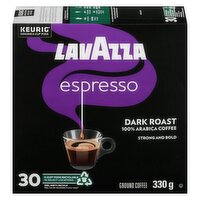 Lavazza - Espresso Dark Roast K-Cup, 30 Each