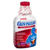 Gaviscon - Extra Strength Liquid Fruit, 600 Millilitre