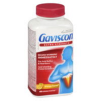 Gaviscon - Extra Strength Tabs - Orange Burst, 60 Each