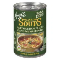 Amy's - Organic Vegetable Barley Soup, 398 Millilitre