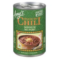 Amy's - Organic Medium Chili, 398 Millilitre