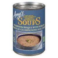 Amy's Kitchen - Canned Soup, Organic Mushroom Bisque with Porcini