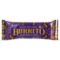 AMYS - AMYS  ORG BURRITO BLCK BEAN & CHEESE, 170 Gram