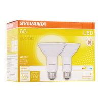 Sylvania - LED 65W Flood PAR30 Soft White Non-Dimmable, 2 Each